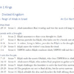 1 Kings 17-22: Rein of Ahab